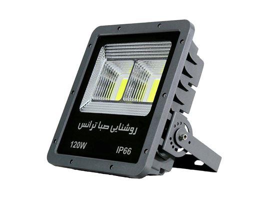 پرژکتور پنجره ای مربع 120w صباترانس